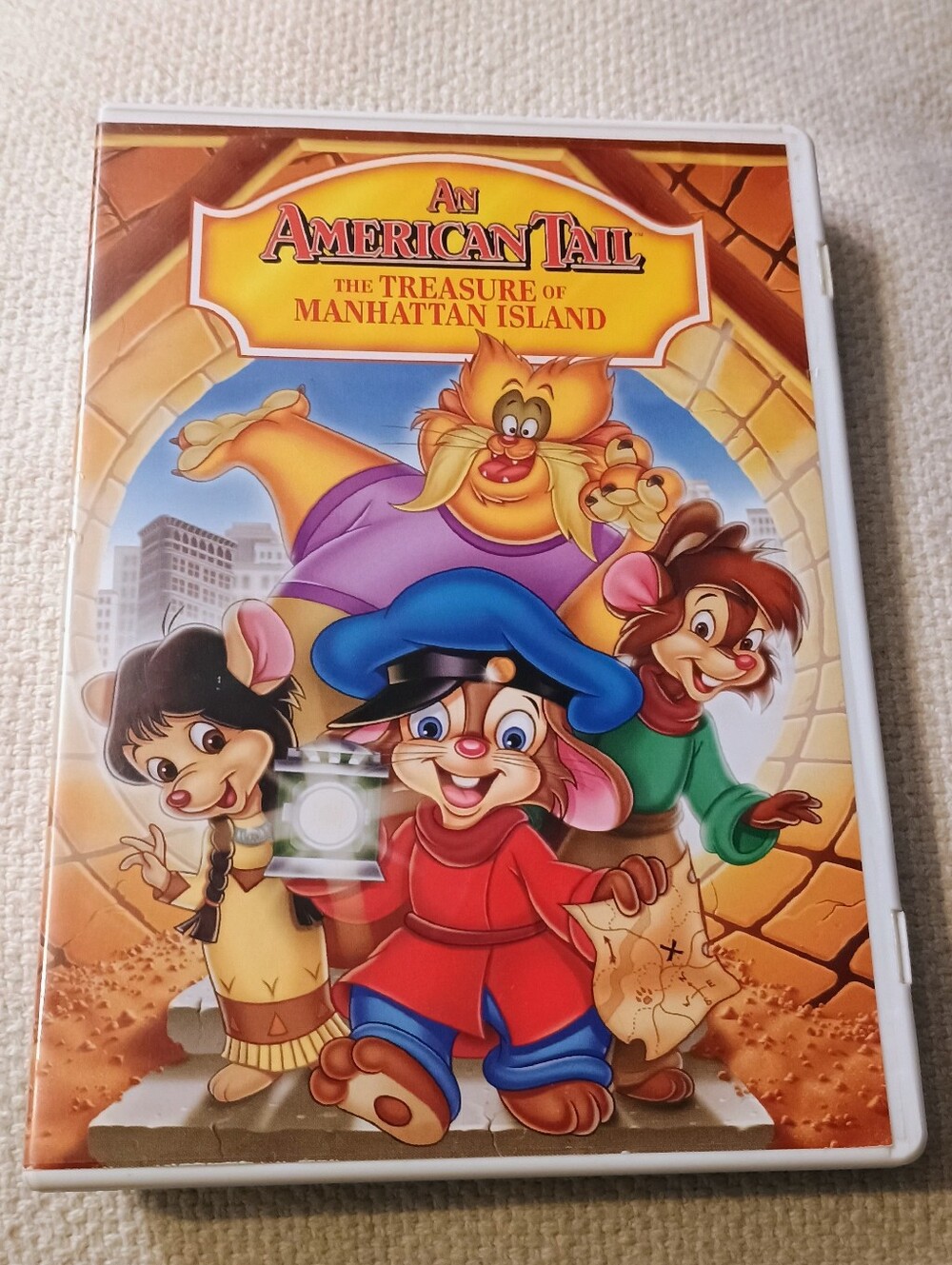 An American Tail The Treasure Of Manhattan Island DVD 📀